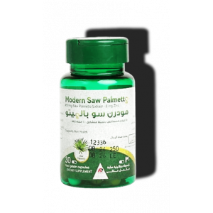MODERN SAW PALMETTO DIETARY SUPPLEMENT FOR MEN HEALTH ( SAW PALMETTO 450 MG + ZINC 6 MG ) 30 HARD GELATIN CAPSULES